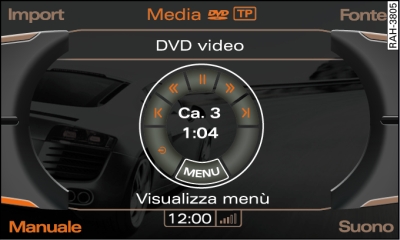 Menù principale DVD